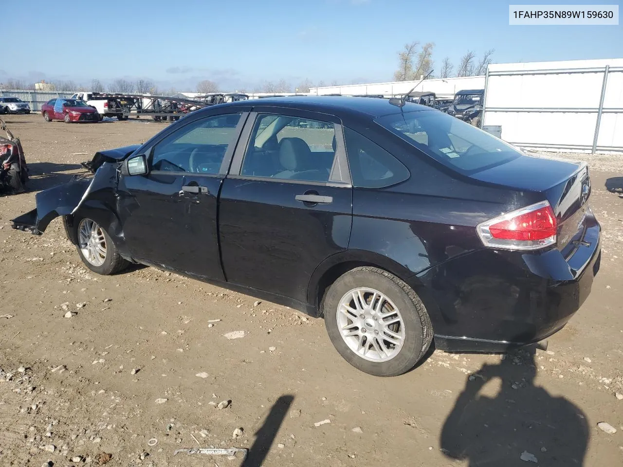 2009 Ford Focus Se VIN: 1FAHP35N89W159630 Lot: 79543994