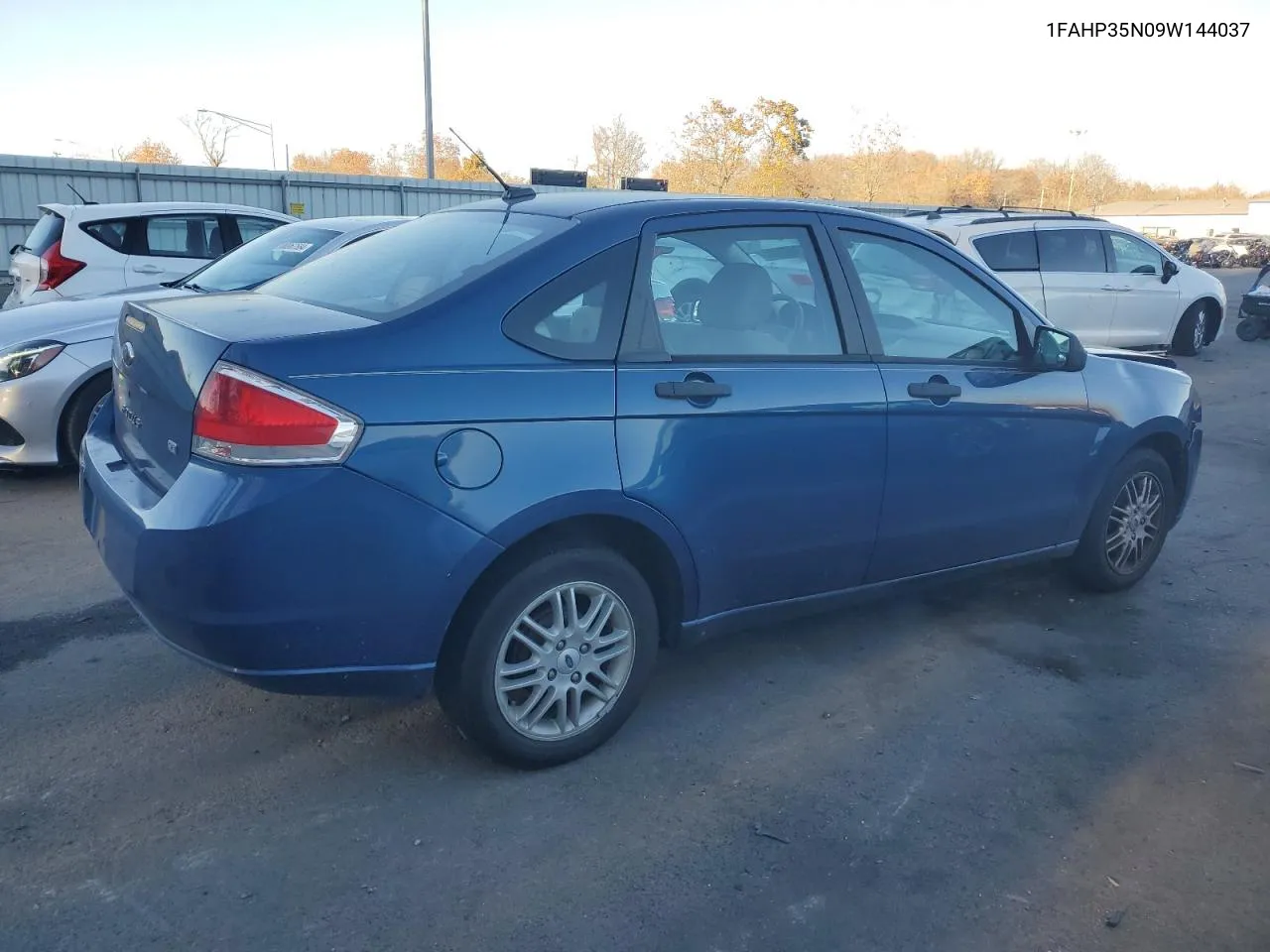 2009 Ford Focus Se VIN: 1FAHP35N09W144037 Lot: 79697004