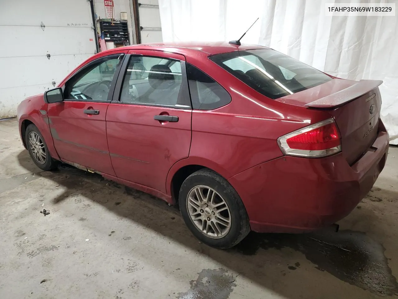 2009 Ford Focus Se VIN: 1FAHP35N69W183229 Lot: 79734774