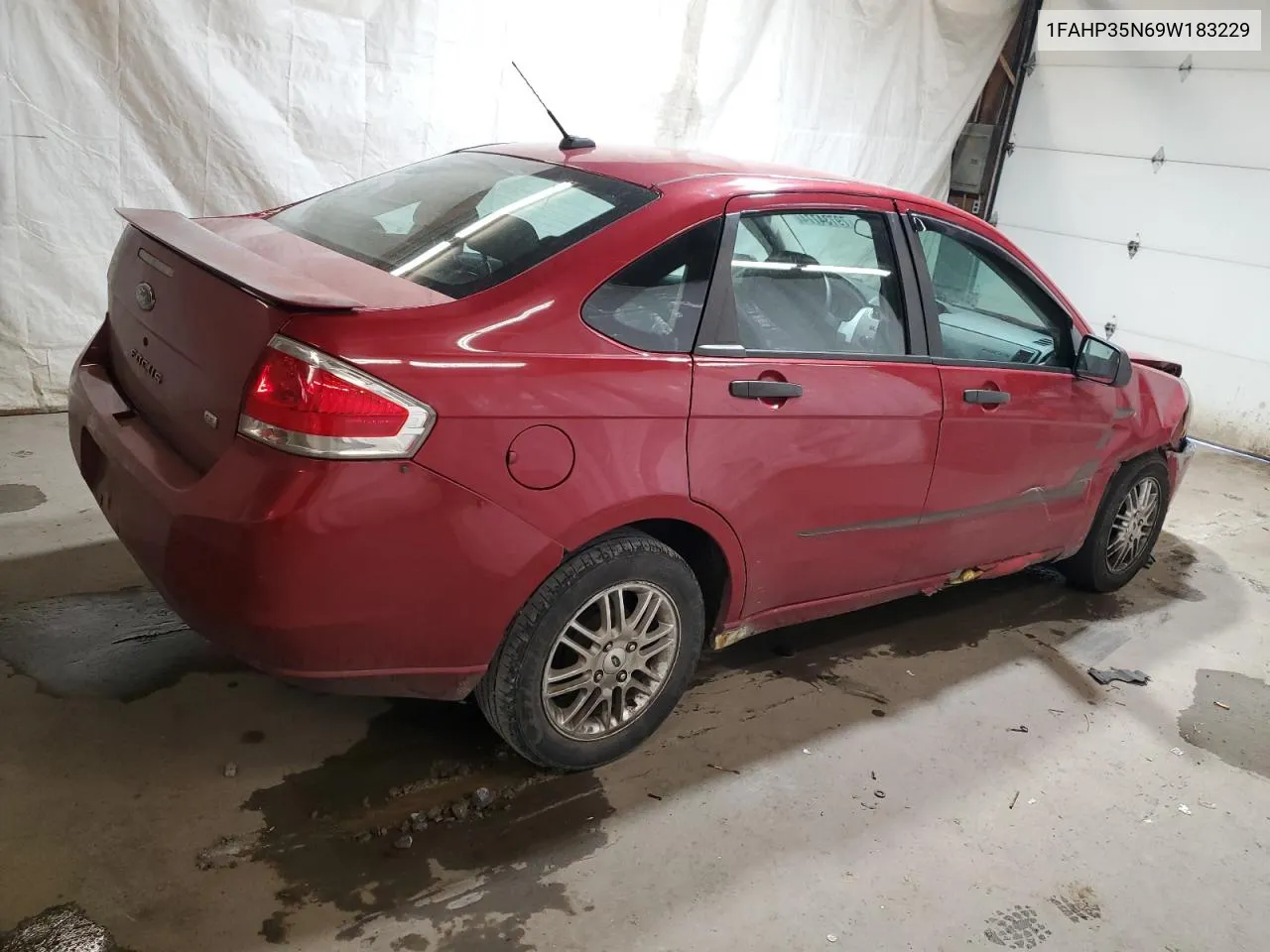 2009 Ford Focus Se VIN: 1FAHP35N69W183229 Lot: 79734774