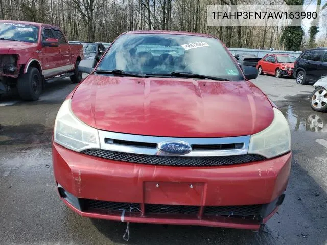 1FAHP3FN7AW163980 2010 Ford Focus Se