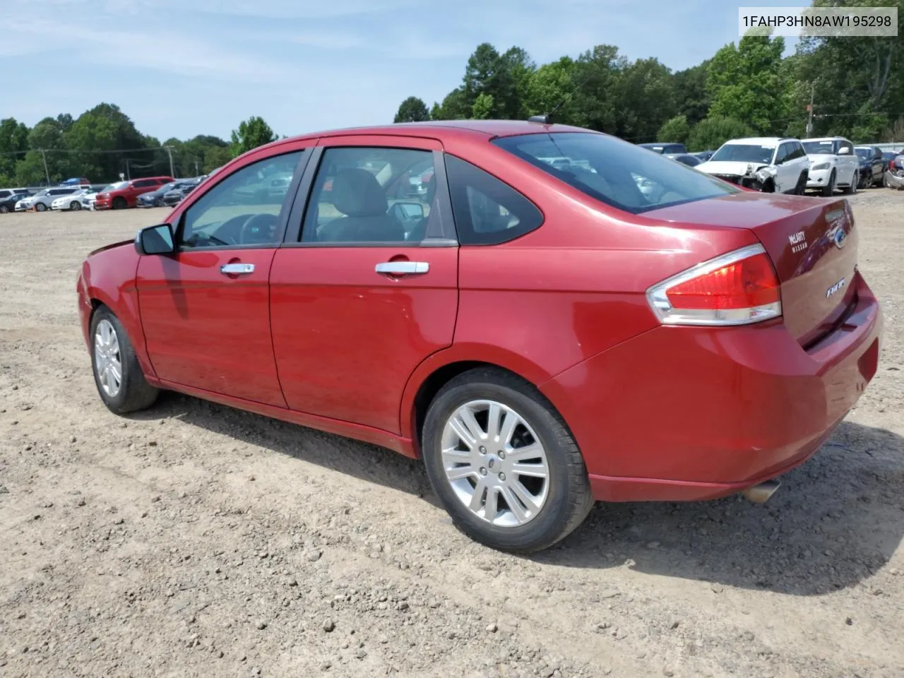 2010 Ford Focus Sel VIN: 1FAHP3HN8AW195298 Lot: 57219714