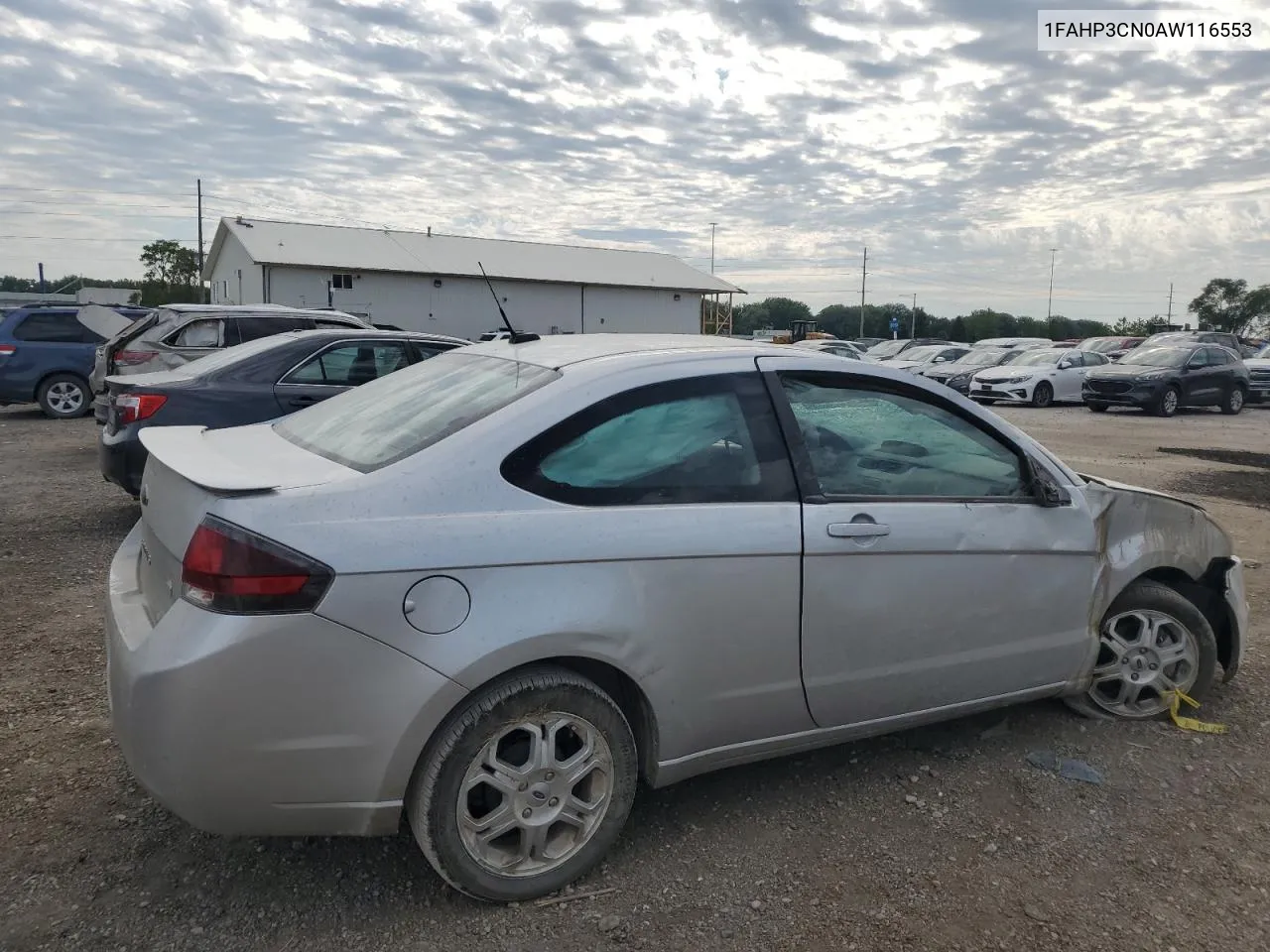 2010 Ford Focus Se VIN: 1FAHP3CN0AW116553 Lot: 58560354