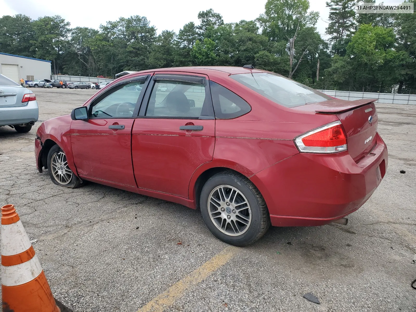 2010 Ford Focus Se VIN: 1FAHP3FN0AW294491 Lot: 63423264