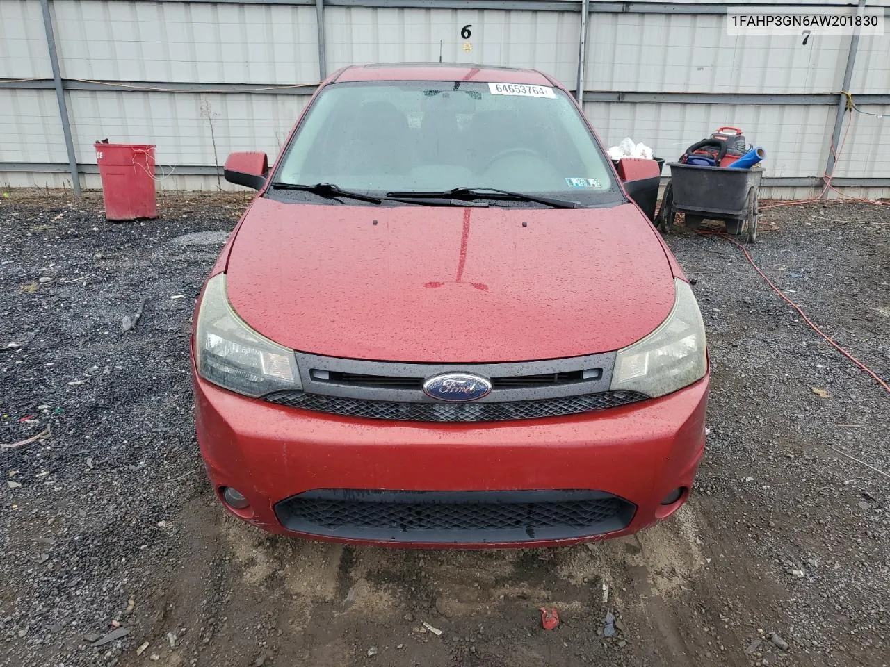 2010 Ford Focus Ses VIN: 1FAHP3GN6AW201830 Lot: 64653764