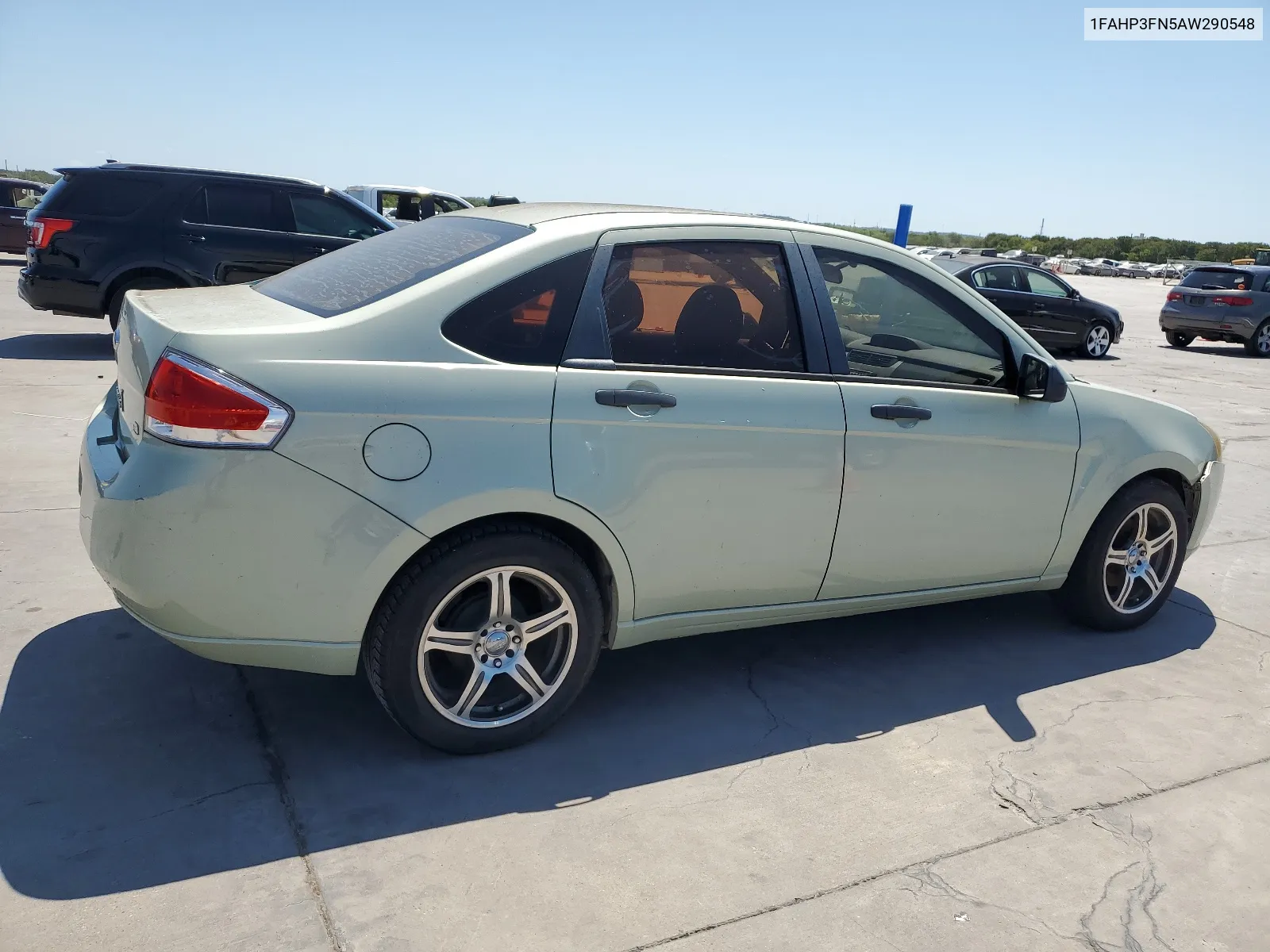 2010 Ford Focus Se VIN: 1FAHP3FN5AW290548 Lot: 67524234