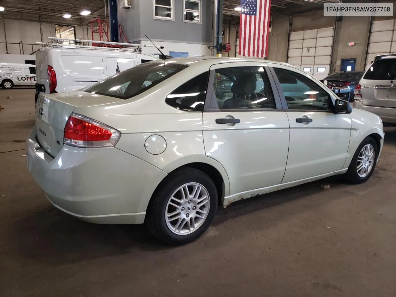 2010 Ford Focus Se VIN: 1FAHP3FN8AW257768 Lot: 69275264