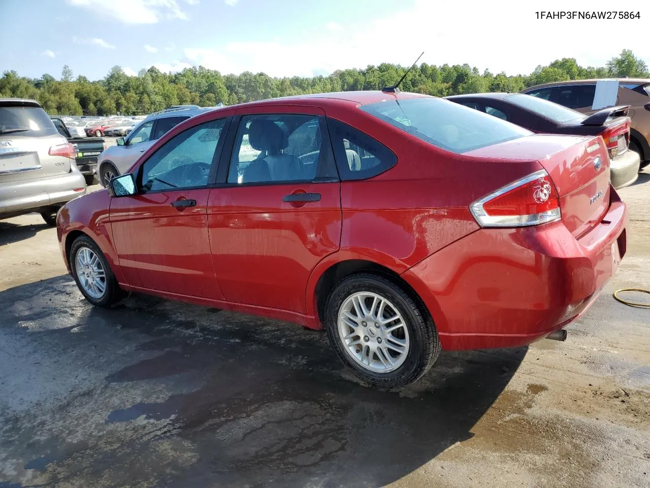 2010 Ford Focus Se VIN: 1FAHP3FN6AW275864 Lot: 69485694