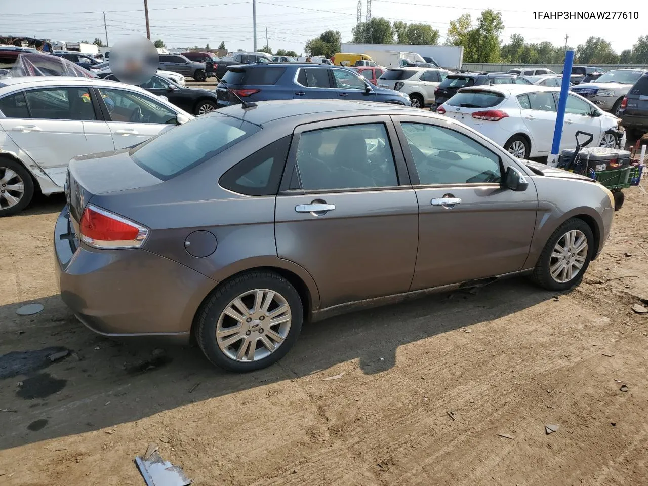 2010 Ford Focus Sel VIN: 1FAHP3HN0AW277610 Lot: 69742484