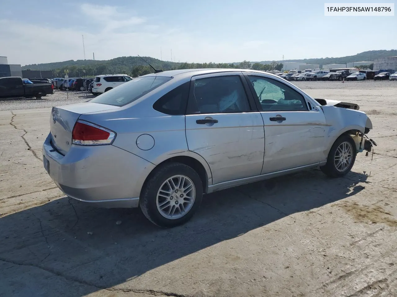 2010 Ford Focus Se VIN: 1FAHP3FN5AW148796 Lot: 70794334