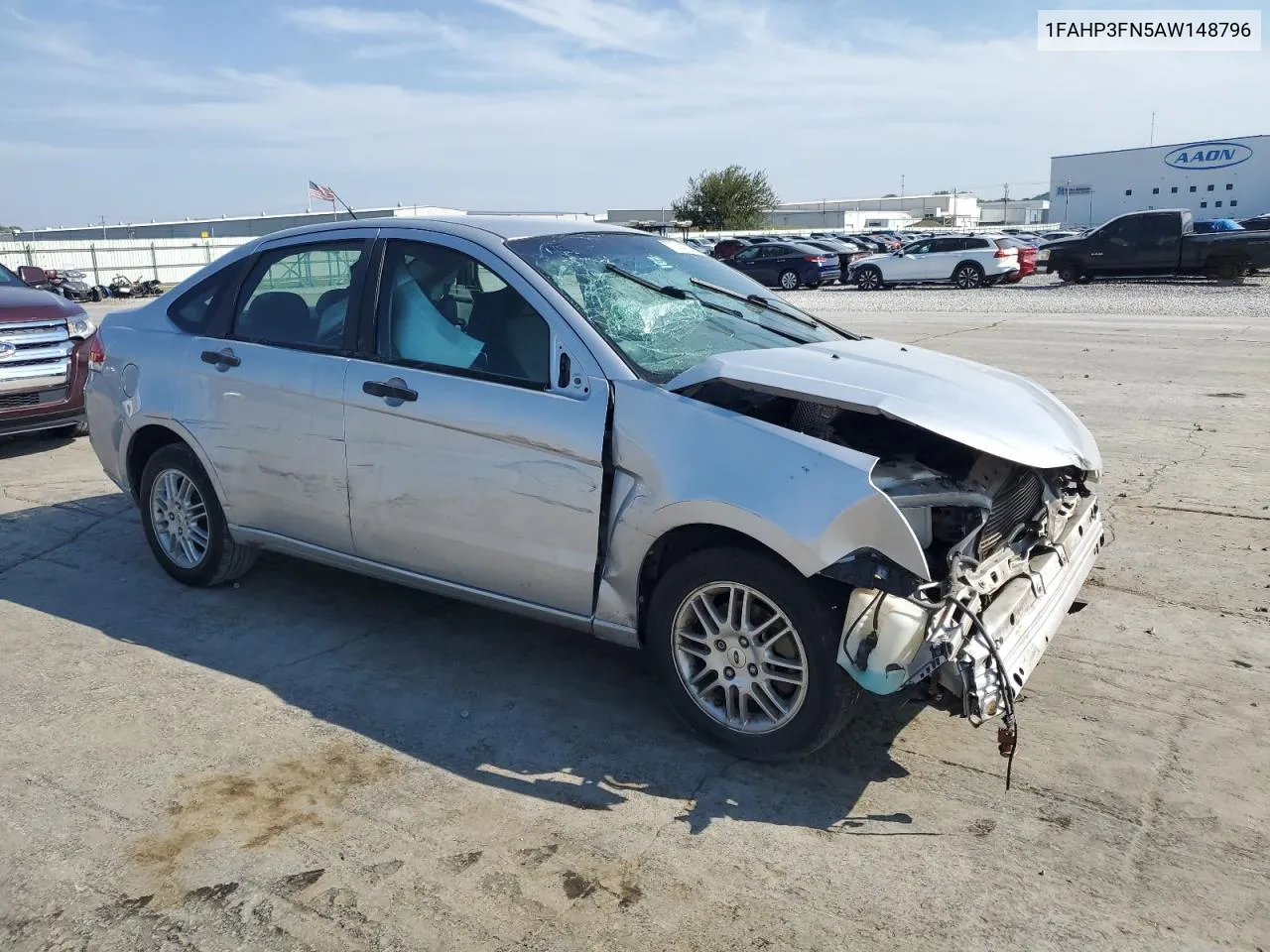 2010 Ford Focus Se VIN: 1FAHP3FN5AW148796 Lot: 70794334