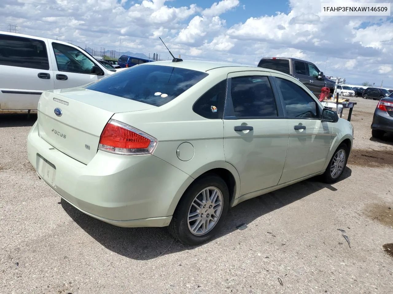 2010 Ford Focus Se VIN: 1FAHP3FNXAW146509 Lot: 70895714