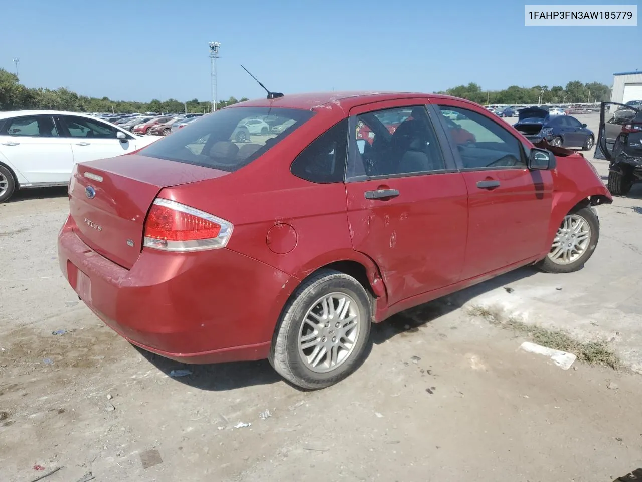 2010 Ford Focus Se VIN: 1FAHP3FN3AW185779 Lot: 71384764