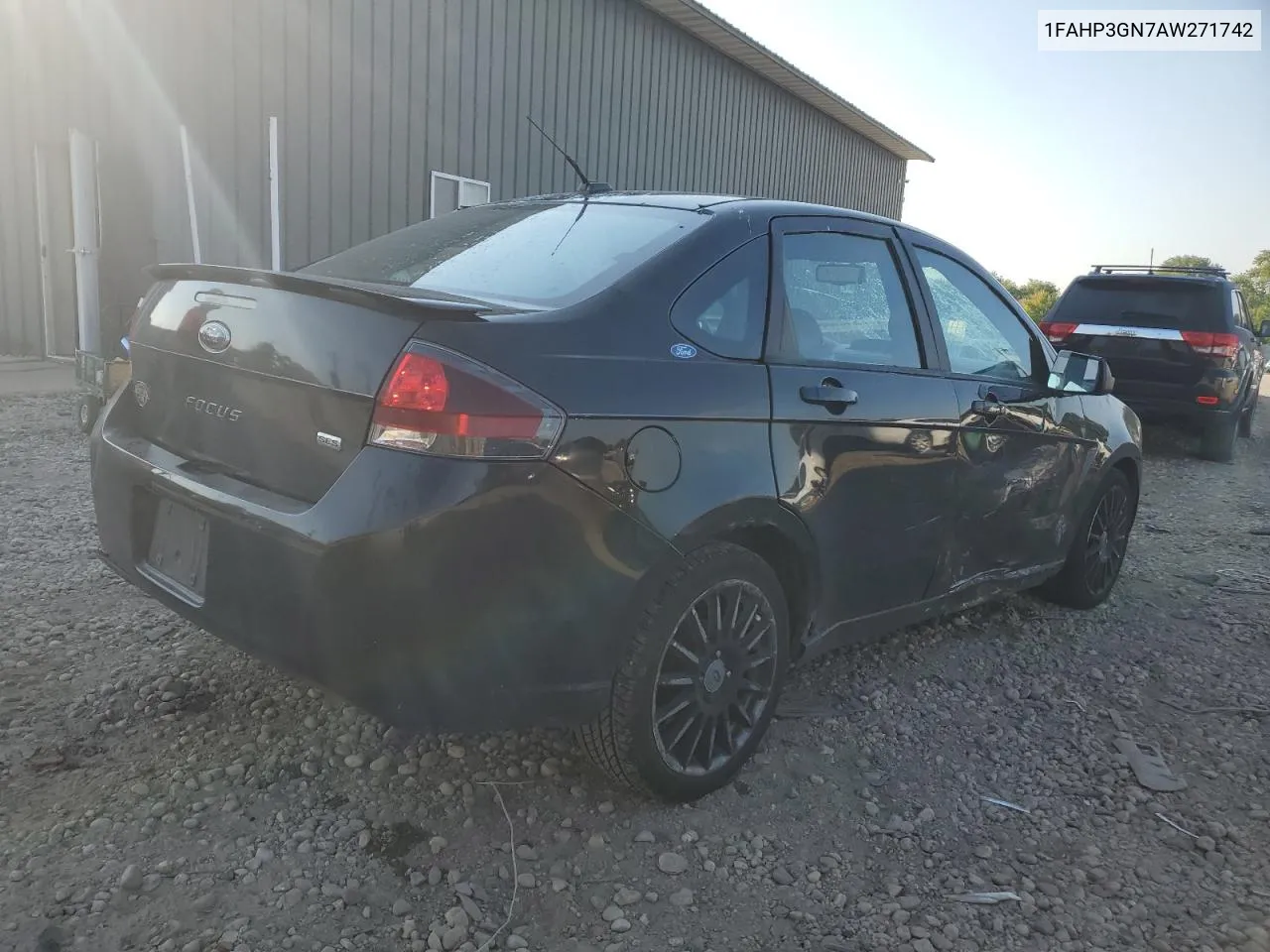 2010 Ford Focus Ses VIN: 1FAHP3GN7AW271742 Lot: 71615124