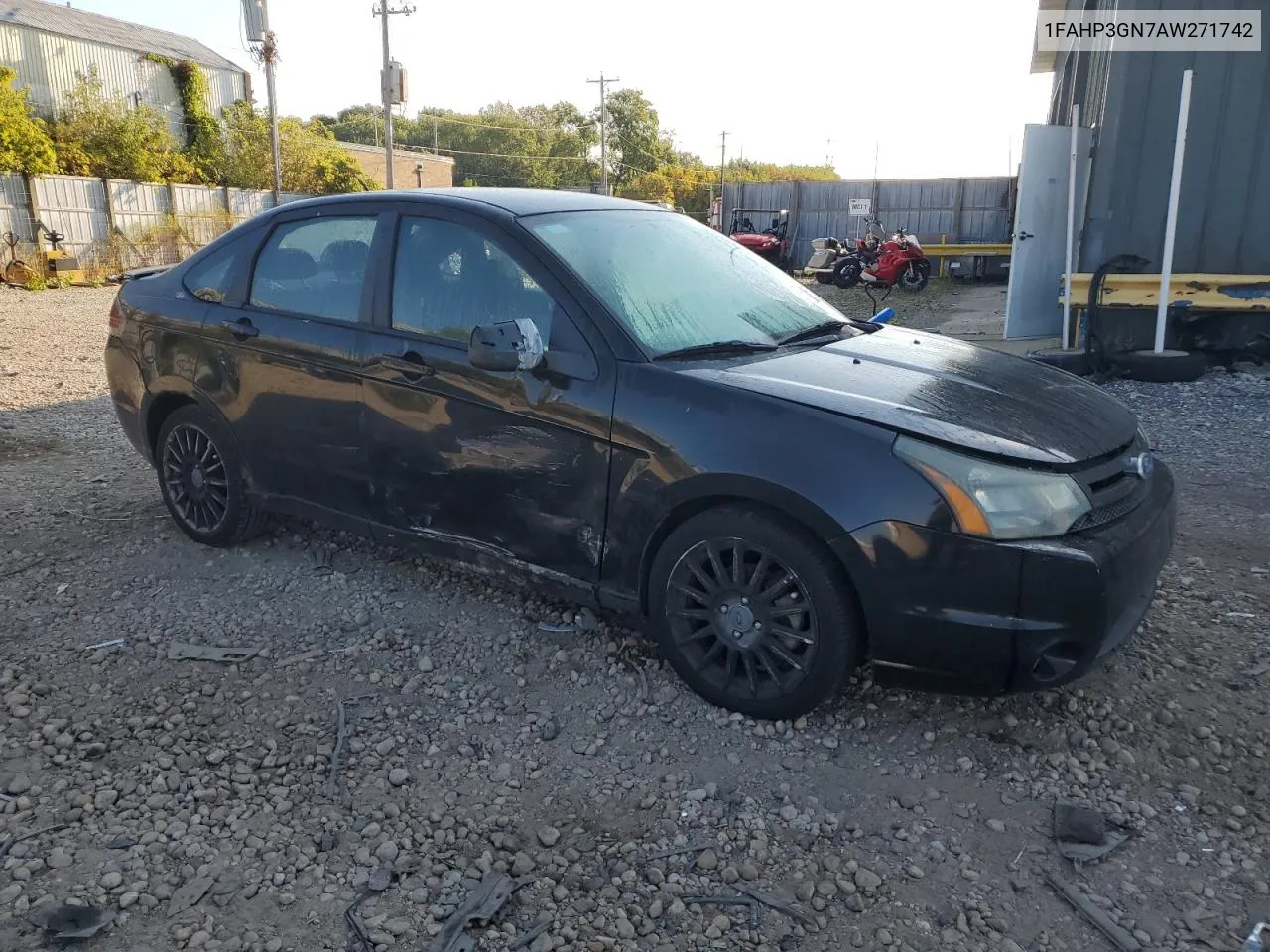 2010 Ford Focus Ses VIN: 1FAHP3GN7AW271742 Lot: 71615124