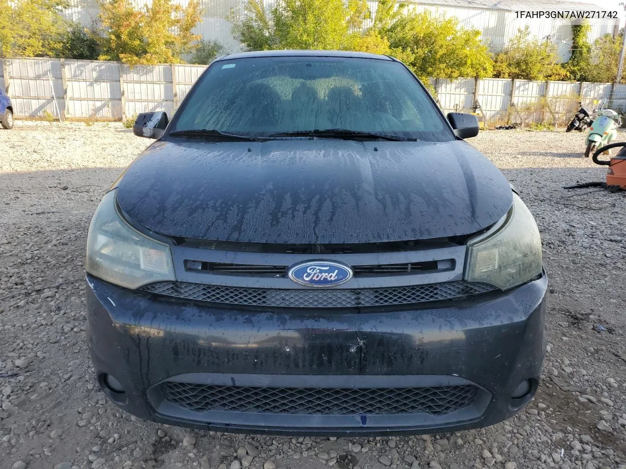 2010 Ford Focus Ses VIN: 1FAHP3GN7AW271742 Lot: 71615124