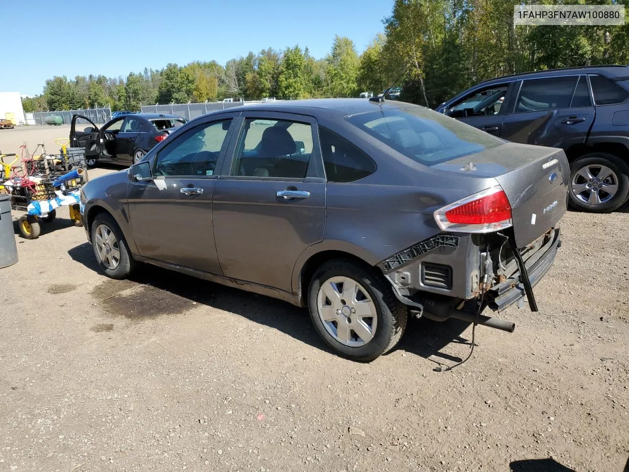 2010 Ford Focus Se VIN: 1FAHP3FN7AW100880 Lot: 72183214