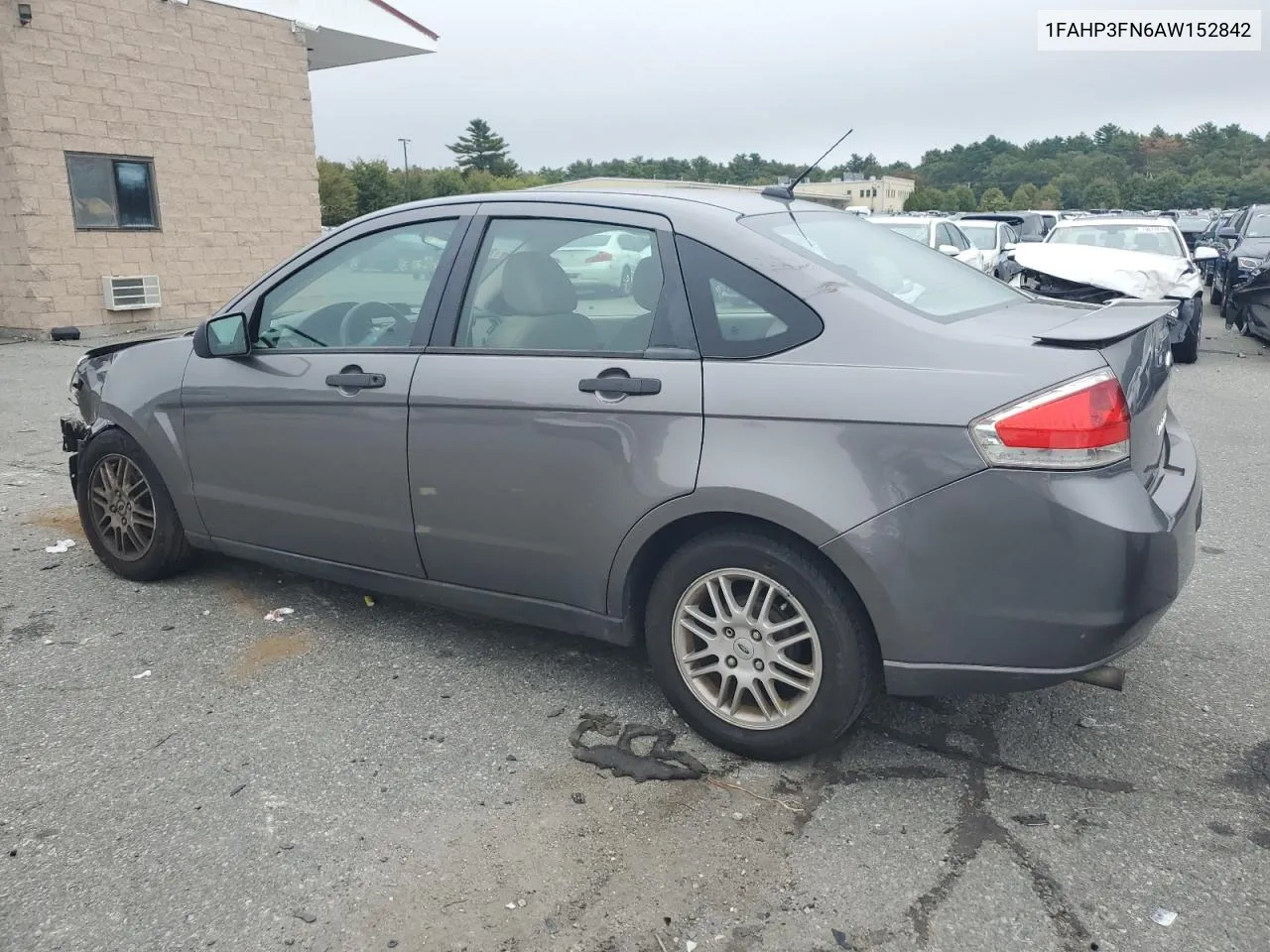 2010 Ford Focus Se VIN: 1FAHP3FN6AW152842 Lot: 72475414