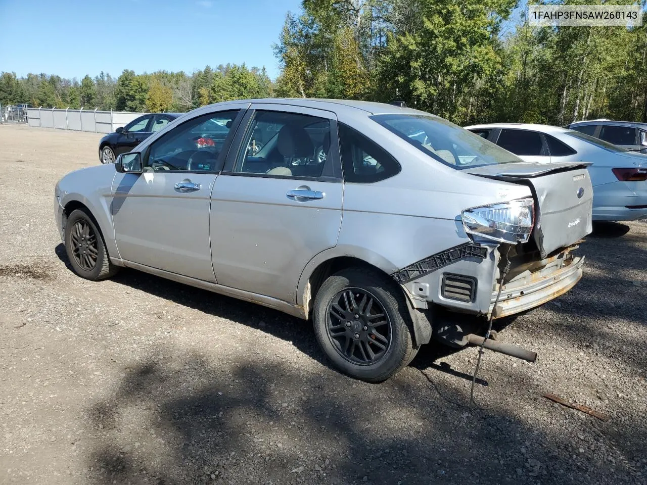 2010 Ford Focus Se VIN: 1FAHP3FN5AW260143 Lot: 73299854