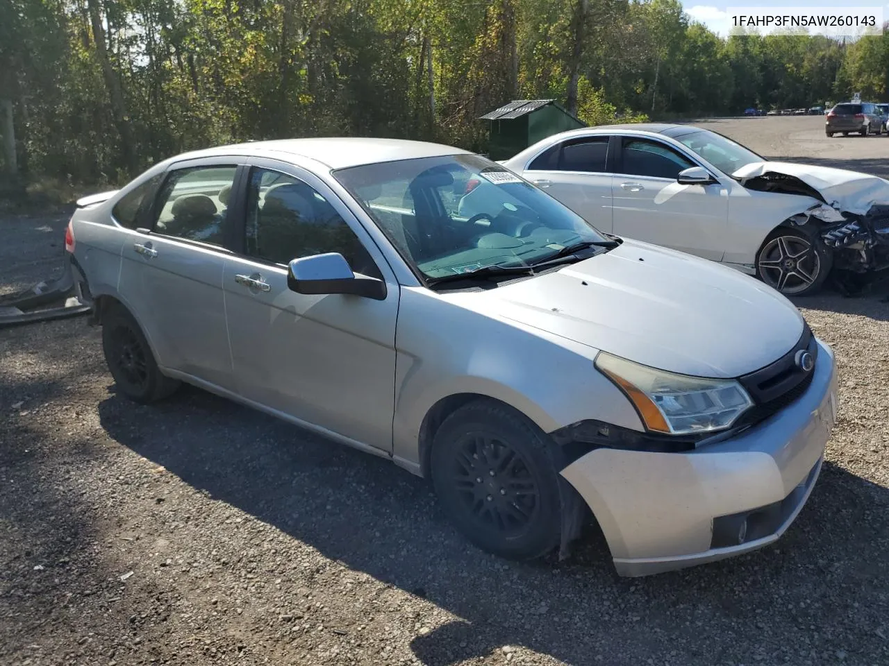 2010 Ford Focus Se VIN: 1FAHP3FN5AW260143 Lot: 73299854