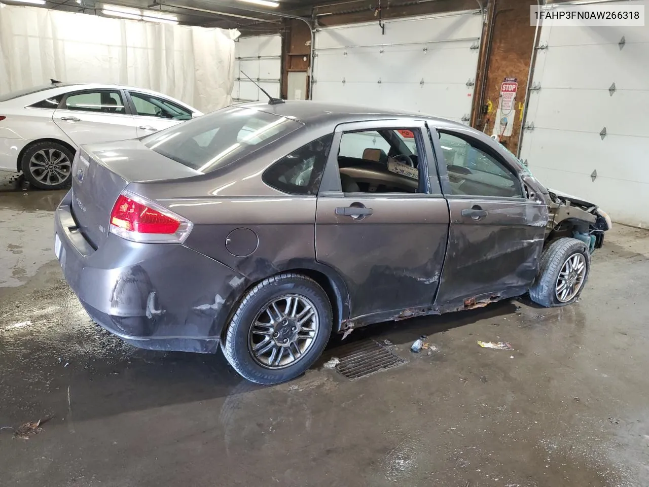 2010 Ford Focus Se VIN: 1FAHP3FN0AW266318 Lot: 75620464