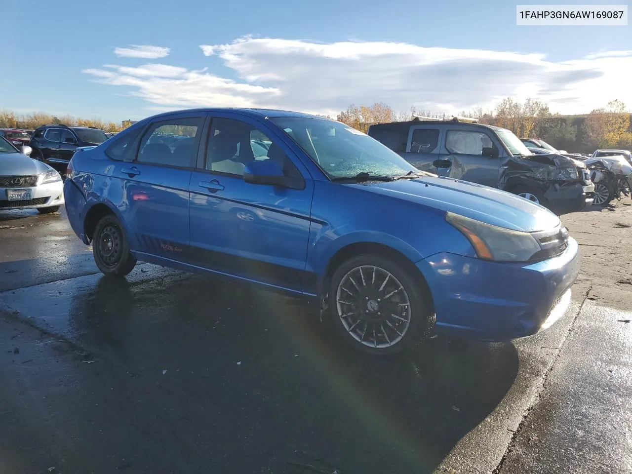 2010 Ford Focus Ses VIN: 1FAHP3GN6AW169087 Lot: 79062854