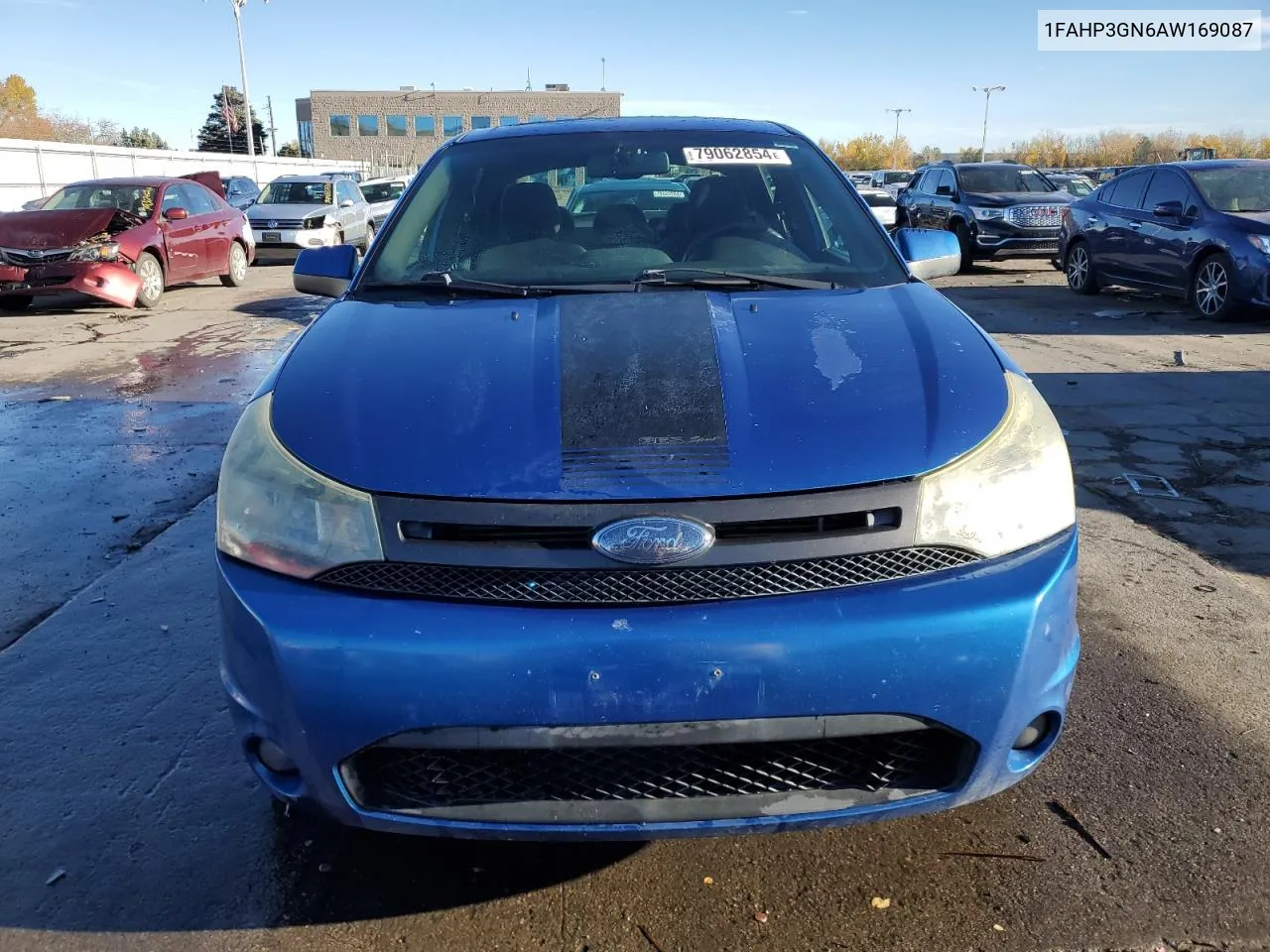 2010 Ford Focus Ses VIN: 1FAHP3GN6AW169087 Lot: 79062854