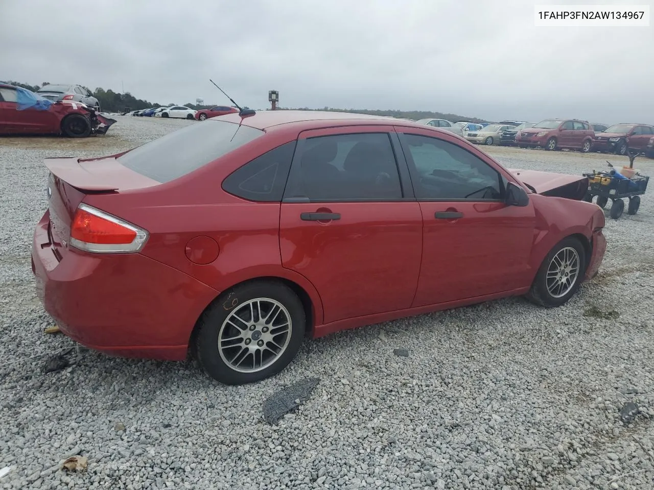 2010 Ford Focus Se VIN: 1FAHP3FN2AW134967 Lot: 79665524