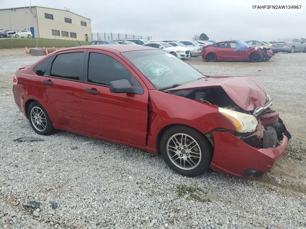 2010 Ford Focus Se VIN: 1FAHP3FN2AW134967 Lot: 79665524