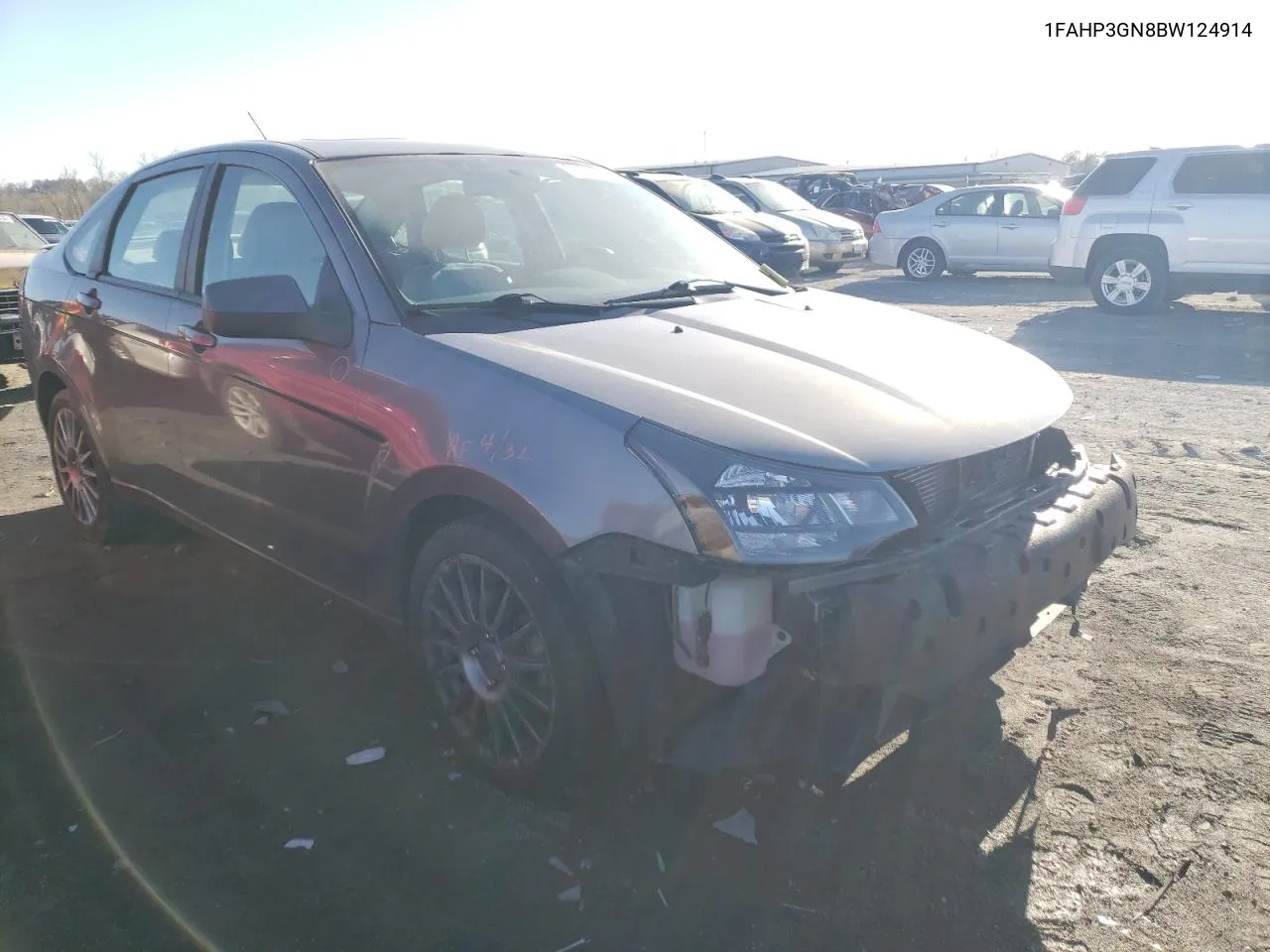 2011 Ford Focus Ses VIN: 1FAHP3GN8BW124914 Lot: 55359624