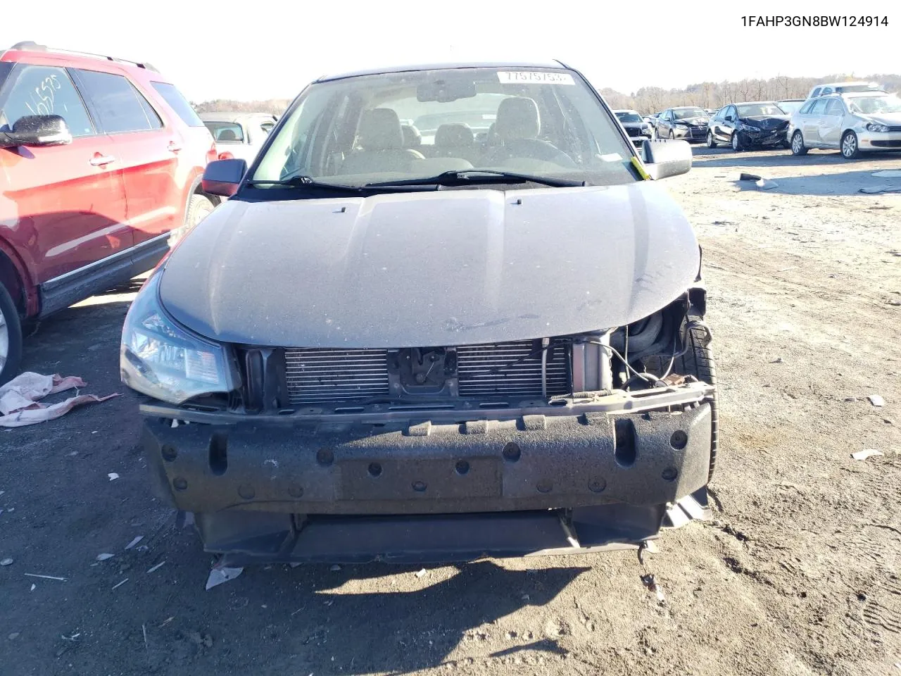 2011 Ford Focus Ses VIN: 1FAHP3GN8BW124914 Lot: 55359624