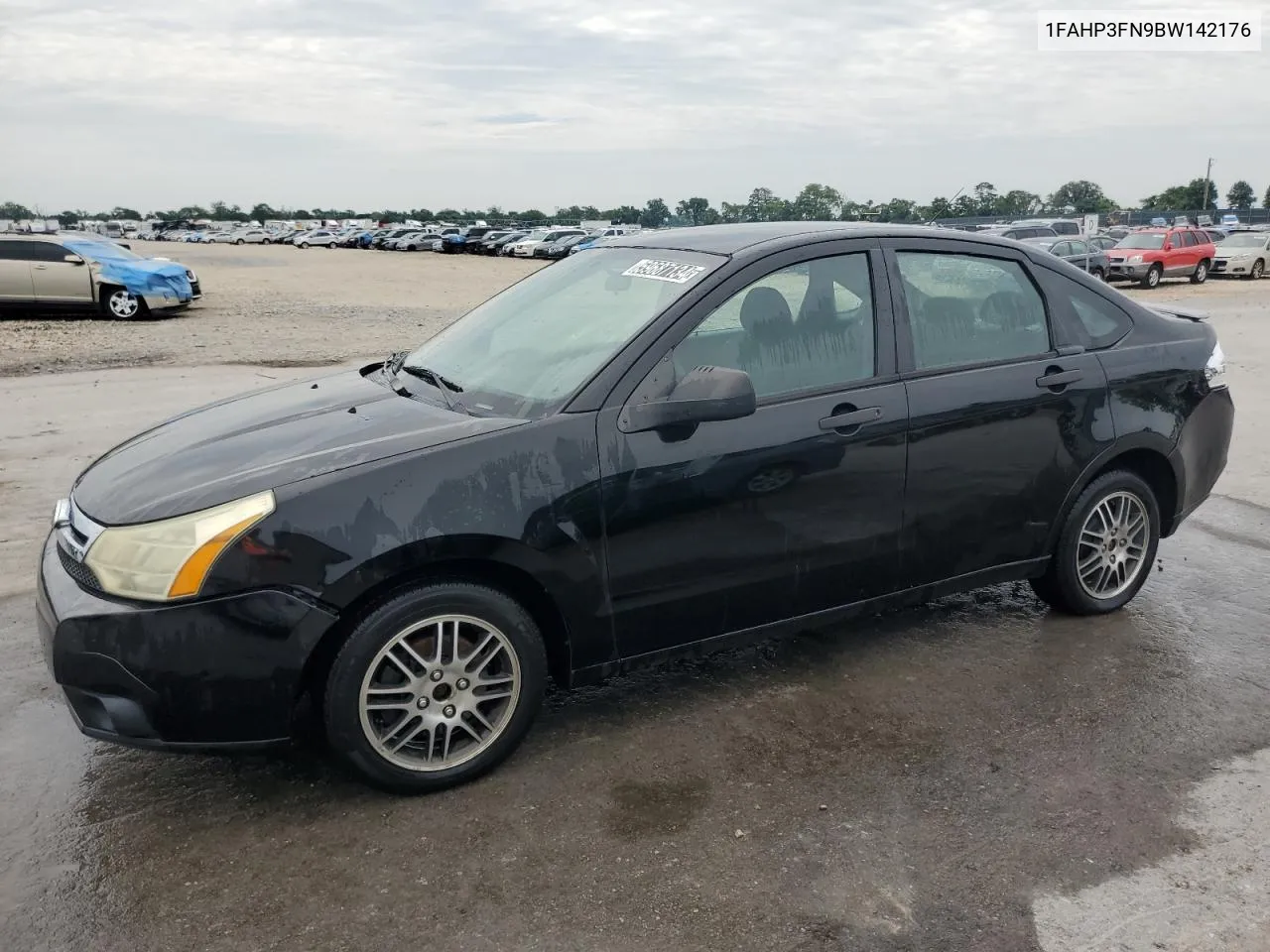 2011 Ford Focus Se VIN: 1FAHP3FN9BW142176 Lot: 59687134