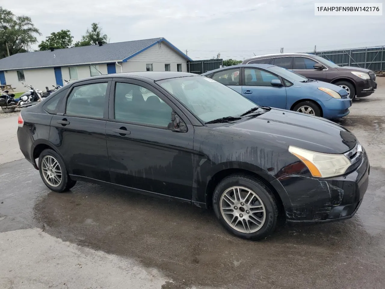 2011 Ford Focus Se VIN: 1FAHP3FN9BW142176 Lot: 59687134