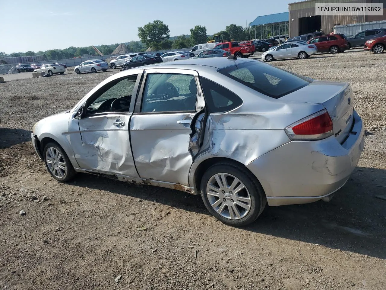 2011 Ford Focus Sel VIN: 1FAHP3HN1BW119892 Lot: 61250614