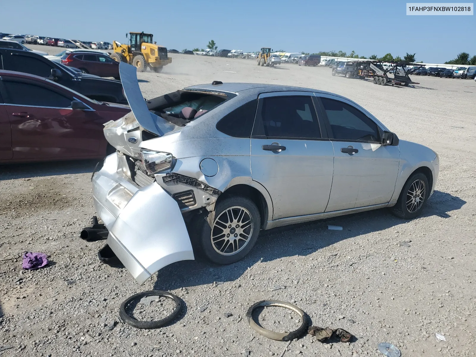 2011 Ford Focus Se VIN: 1FAHP3FNXBW102818 Lot: 62646174