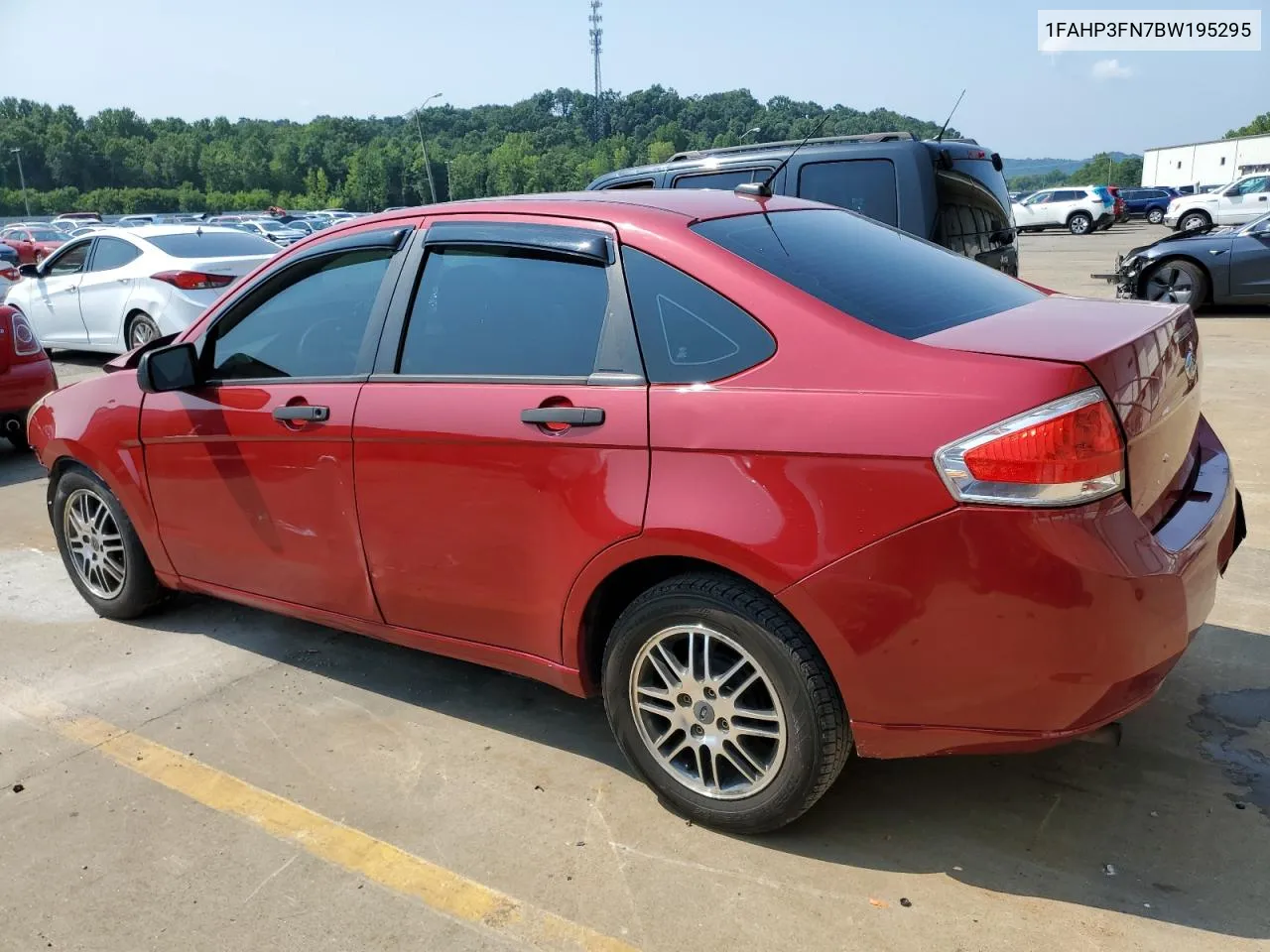 2011 Ford Focus Se VIN: 1FAHP3FN7BW195295 Lot: 66068224