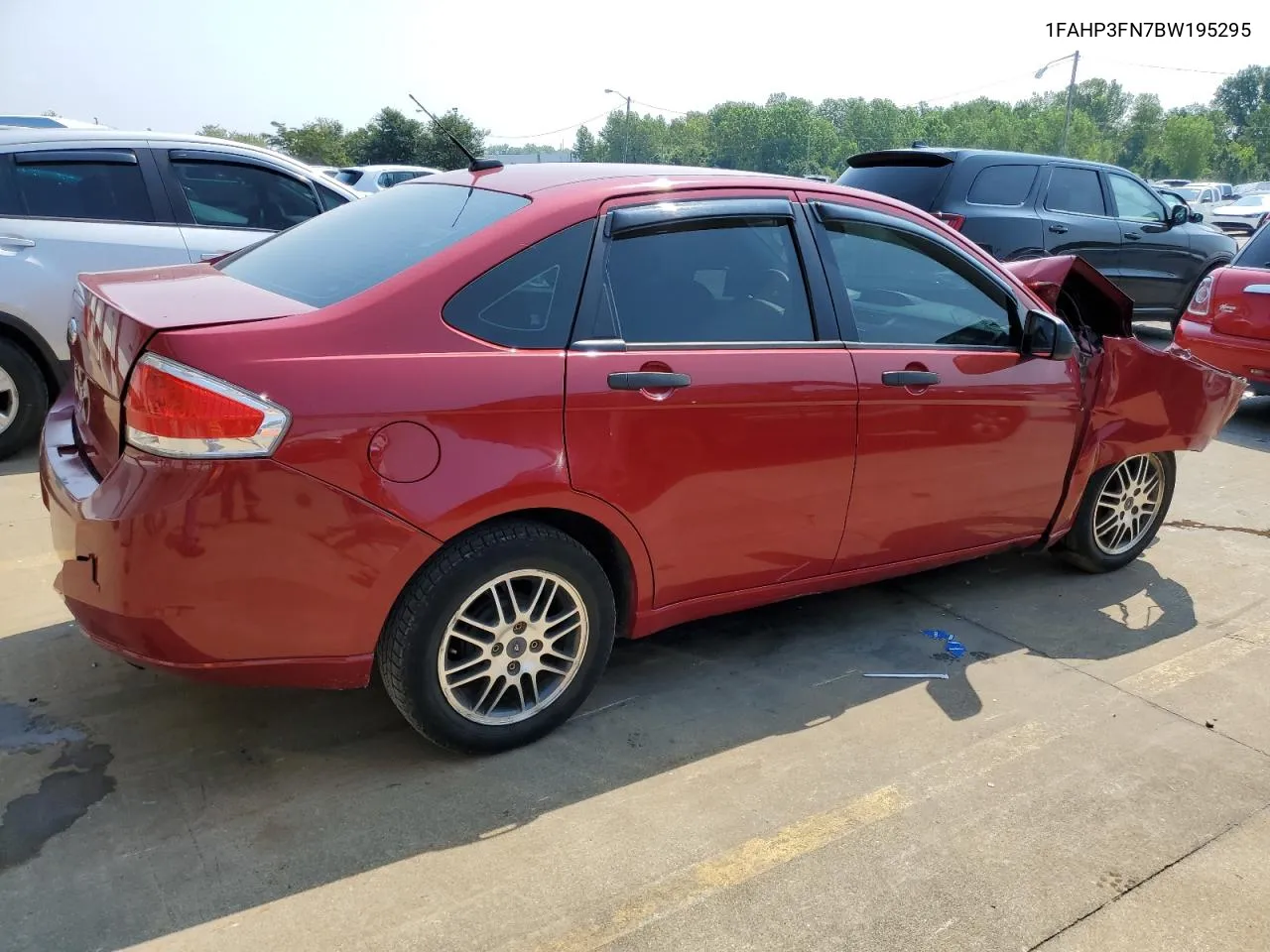 2011 Ford Focus Se VIN: 1FAHP3FN7BW195295 Lot: 66068224