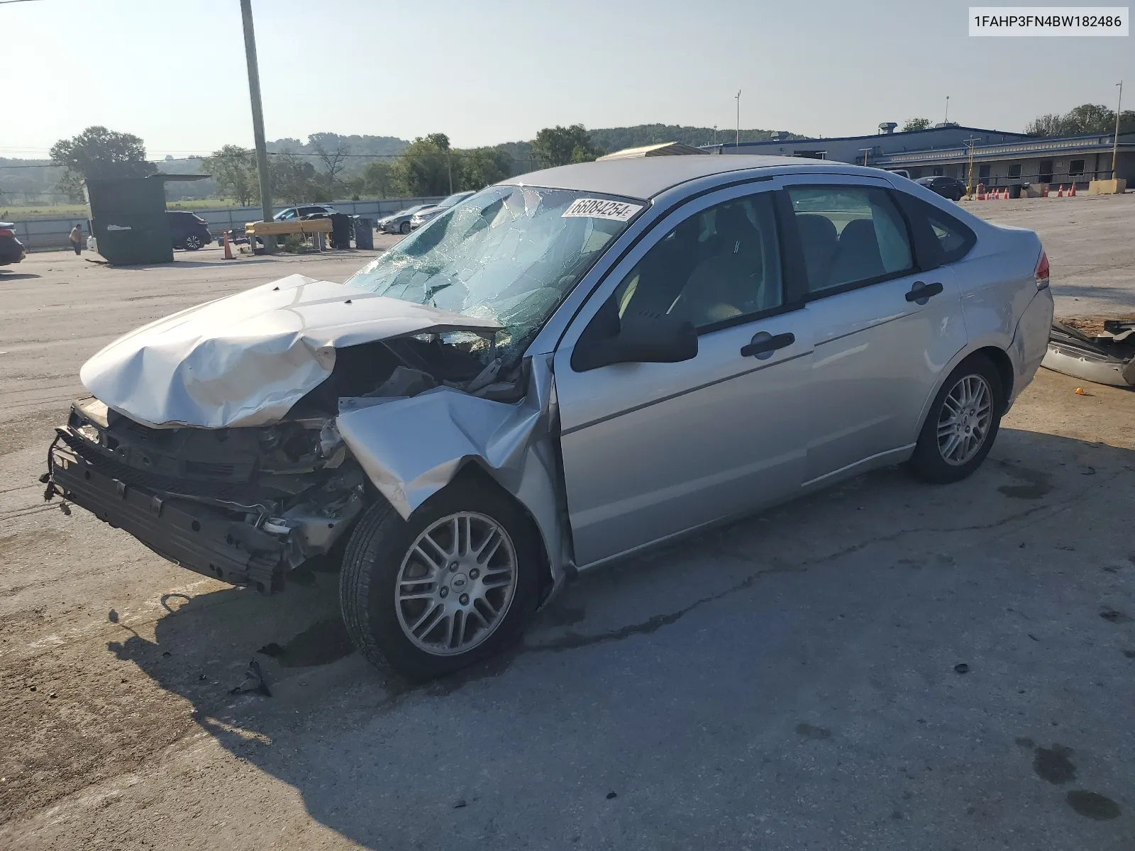 2011 Ford Focus Se VIN: 1FAHP3FN4BW182486 Lot: 66084254