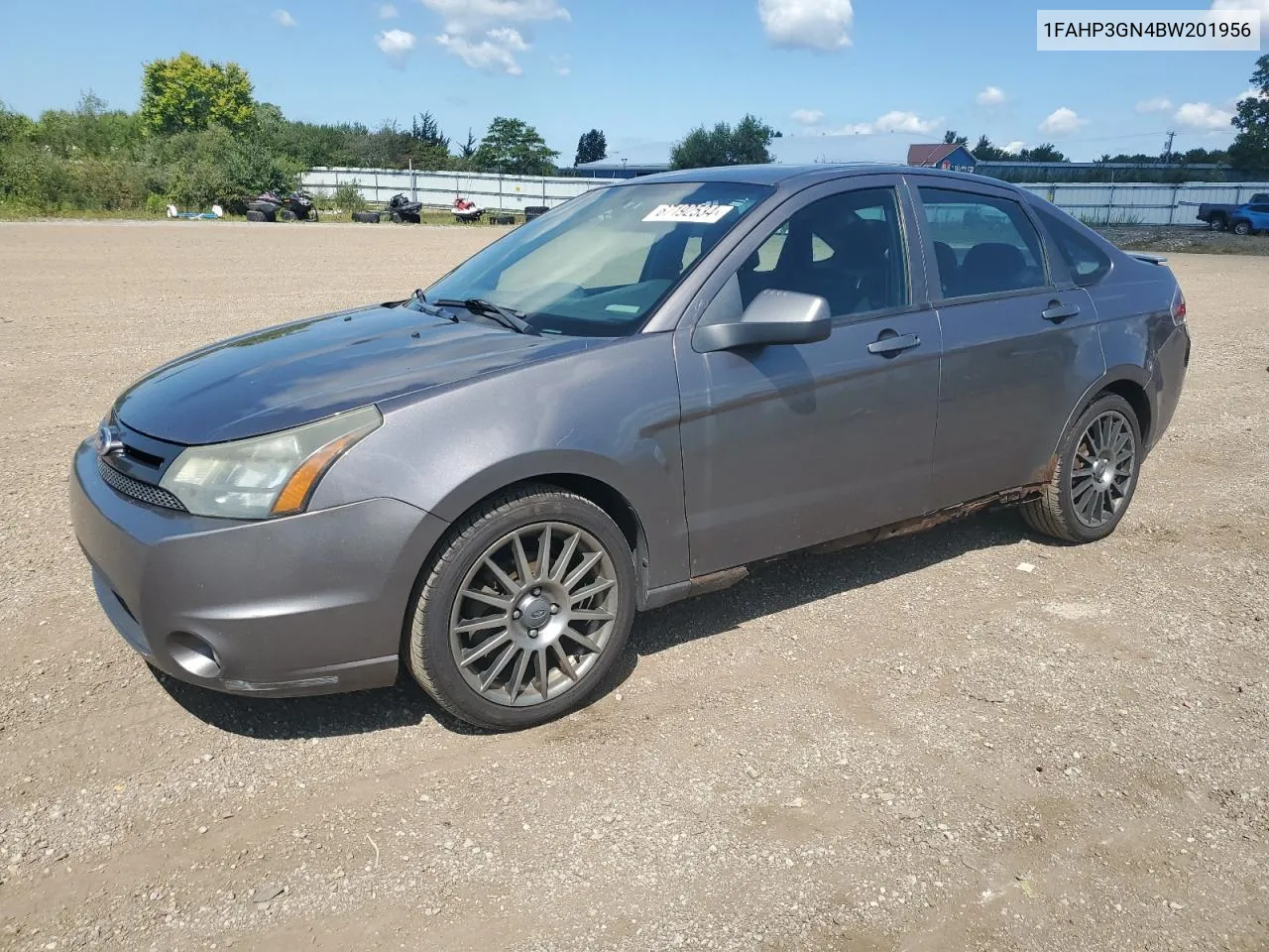 2011 Ford Focus Ses VIN: 1FAHP3GN4BW201956 Lot: 67192534