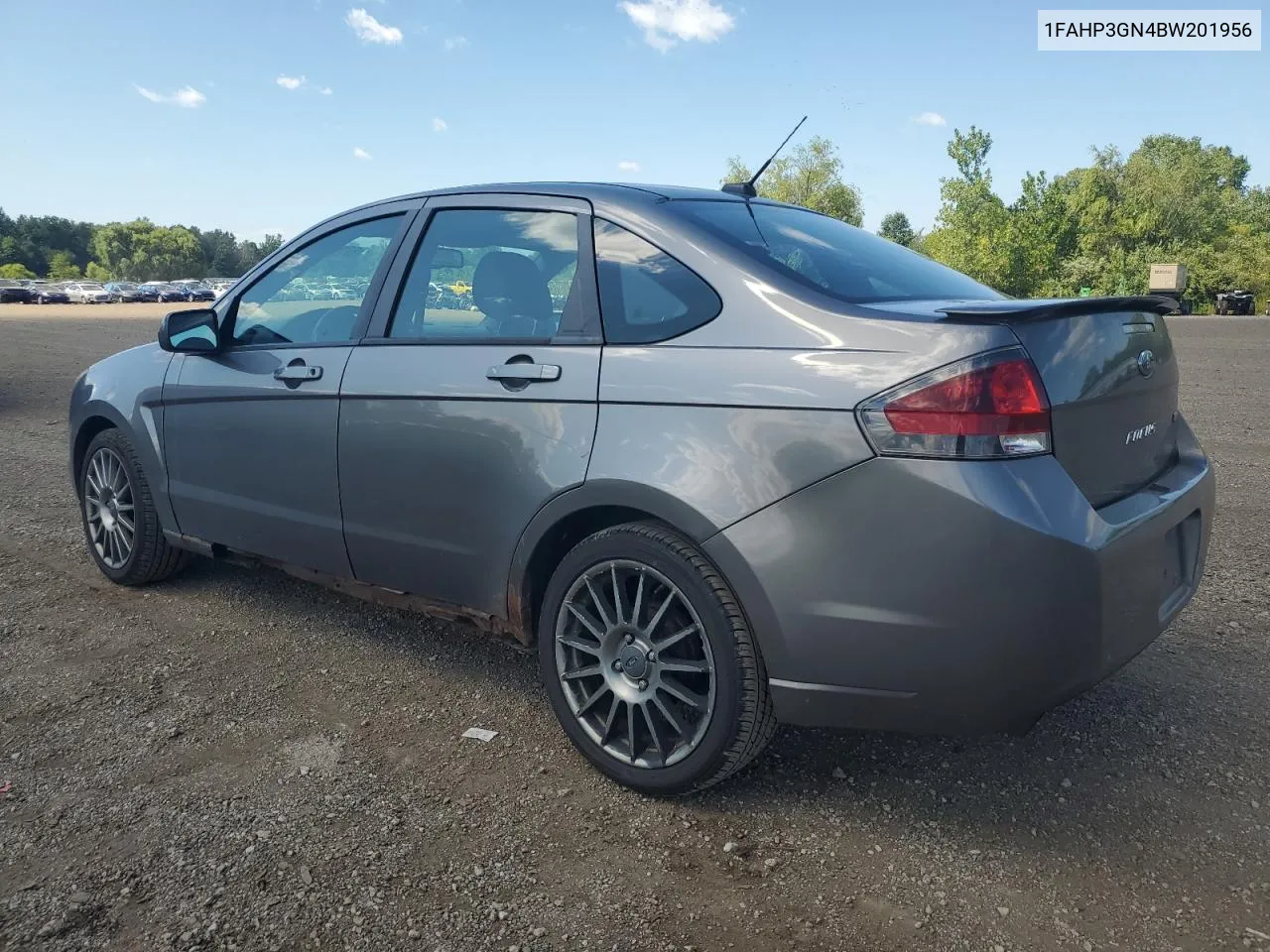 2011 Ford Focus Ses VIN: 1FAHP3GN4BW201956 Lot: 67192534