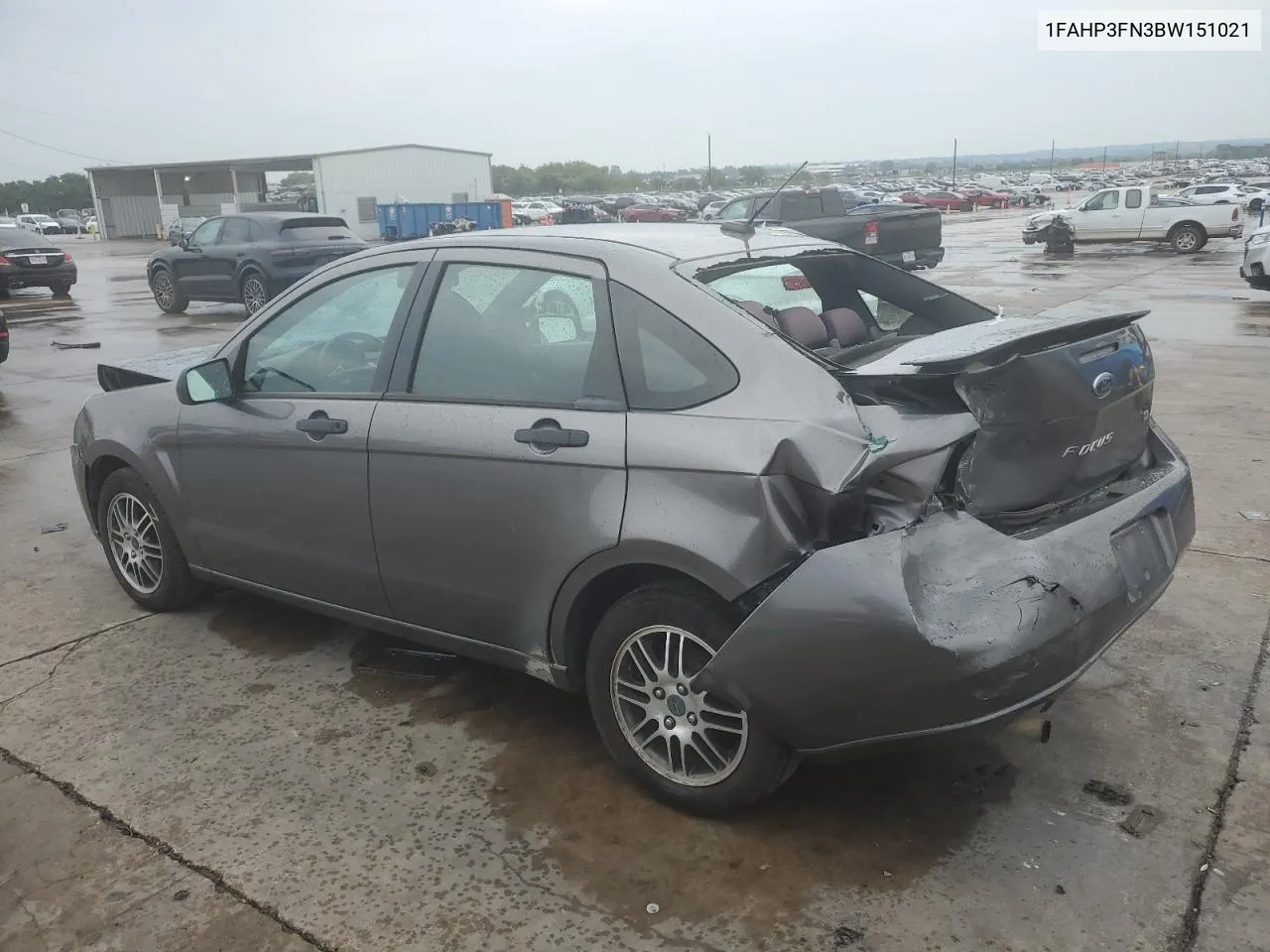 2011 Ford Focus Se VIN: 1FAHP3FN3BW151021 Lot: 69514684