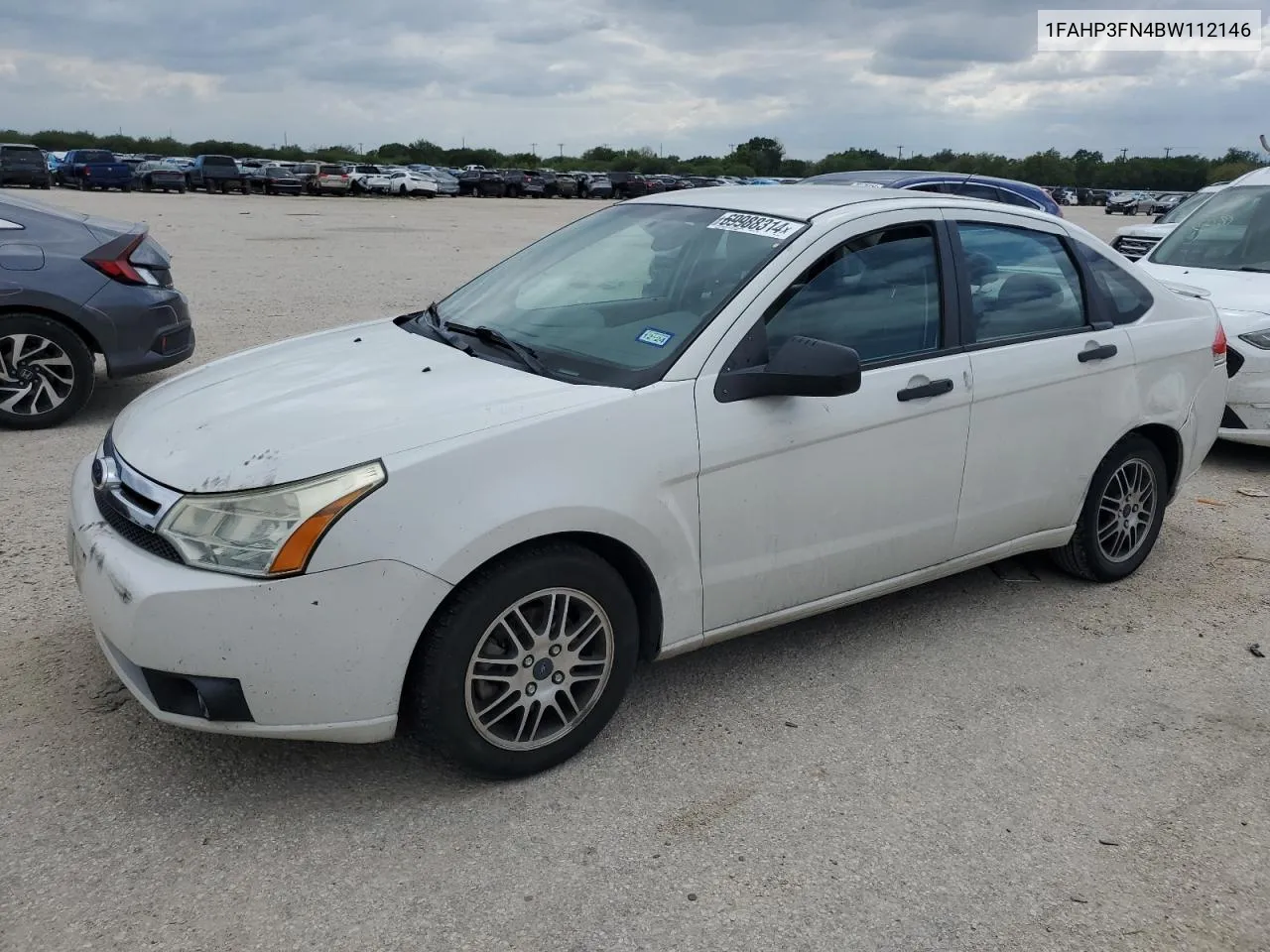 1FAHP3FN4BW112146 2011 Ford Focus Se