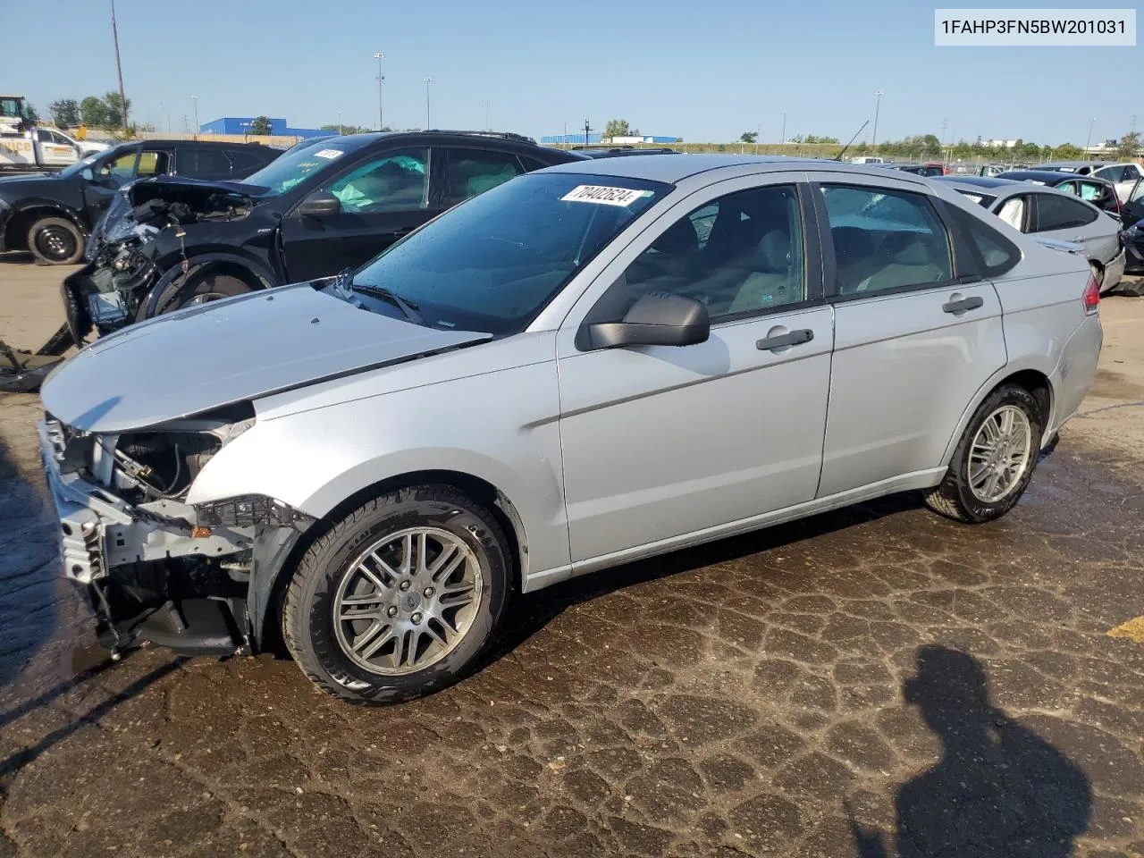 1FAHP3FN5BW201031 2011 Ford Focus Se