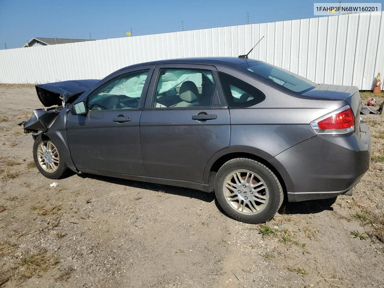 2011 Ford Focus Se VIN: 1FAHP3FN6BW160201 Lot: 70766694