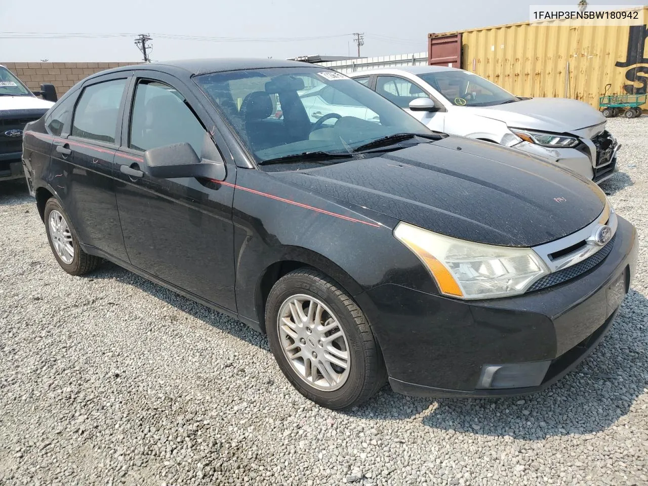 2011 Ford Focus Se VIN: 1FAHP3FN5BW180942 Lot: 71266154