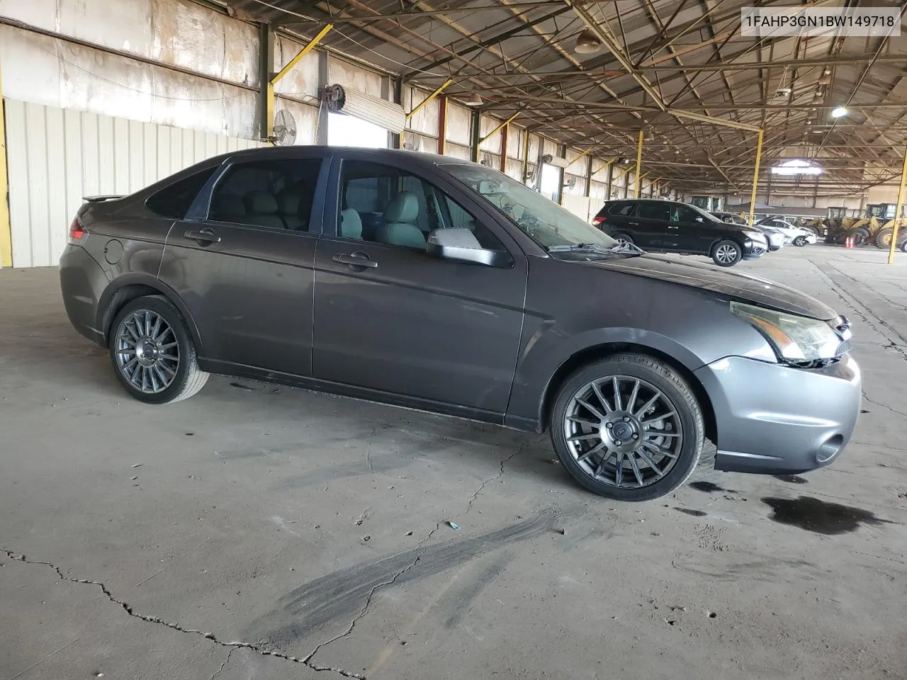 1FAHP3GN1BW149718 2011 Ford Focus Ses