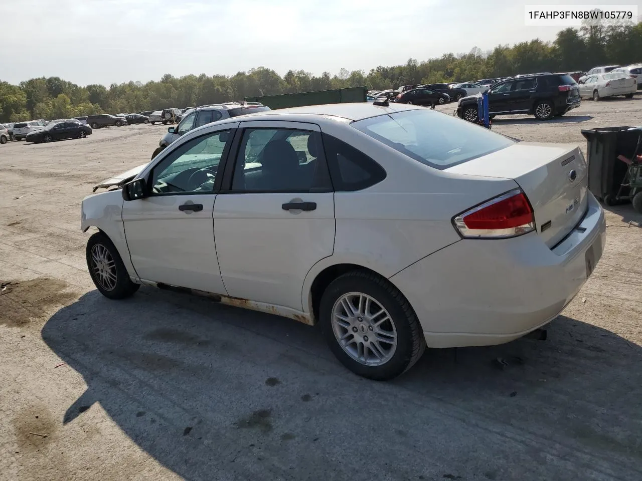 2011 Ford Focus Se VIN: 1FAHP3FN8BW105779 Lot: 71546044