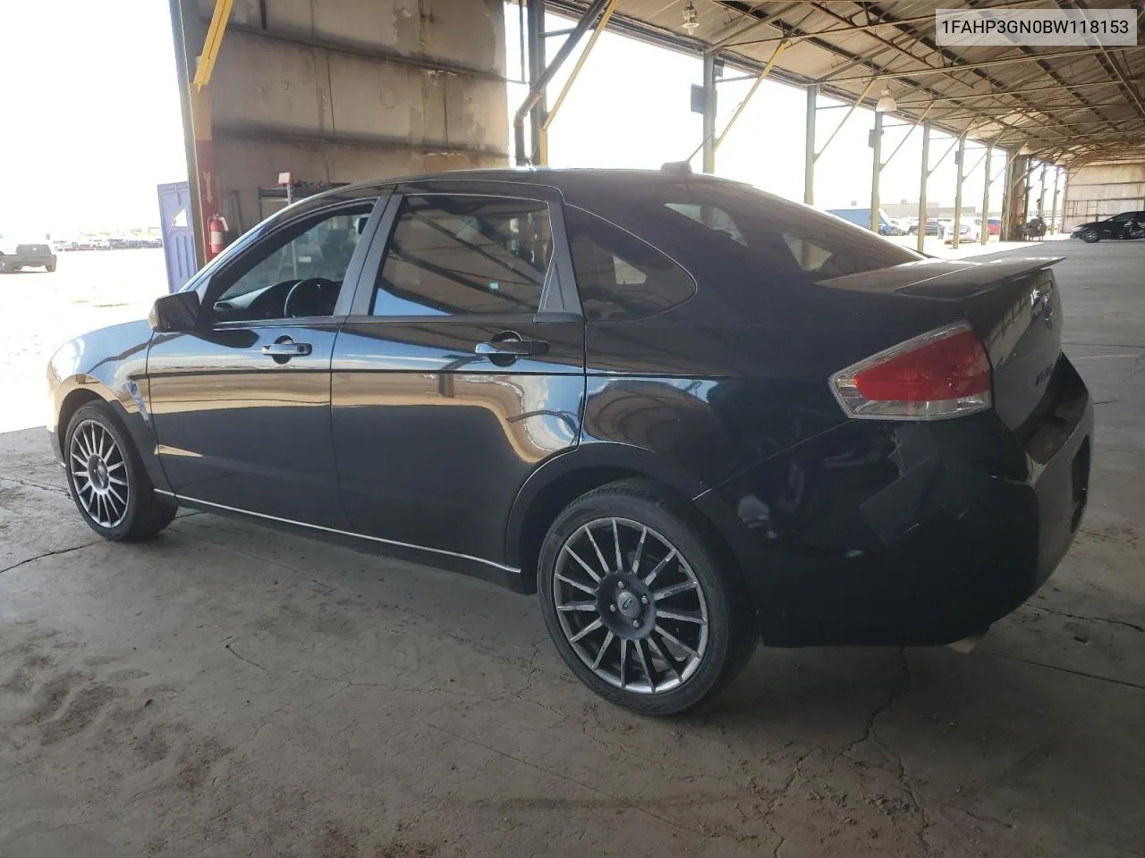 1FAHP3GN0BW118153 2011 Ford Focus Ses