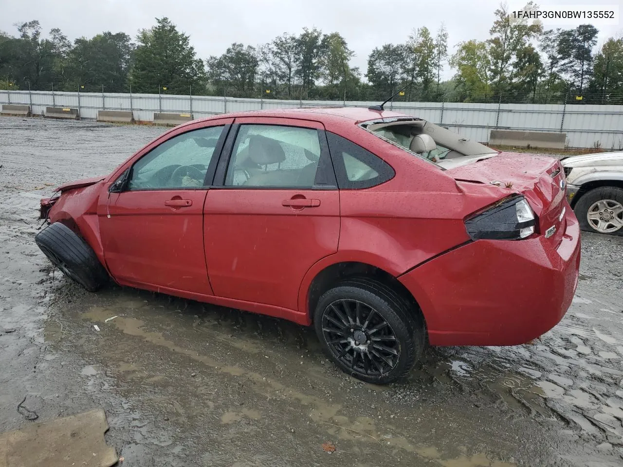 2011 Ford Focus Ses VIN: 1FAHP3GN0BW135552 Lot: 72040744