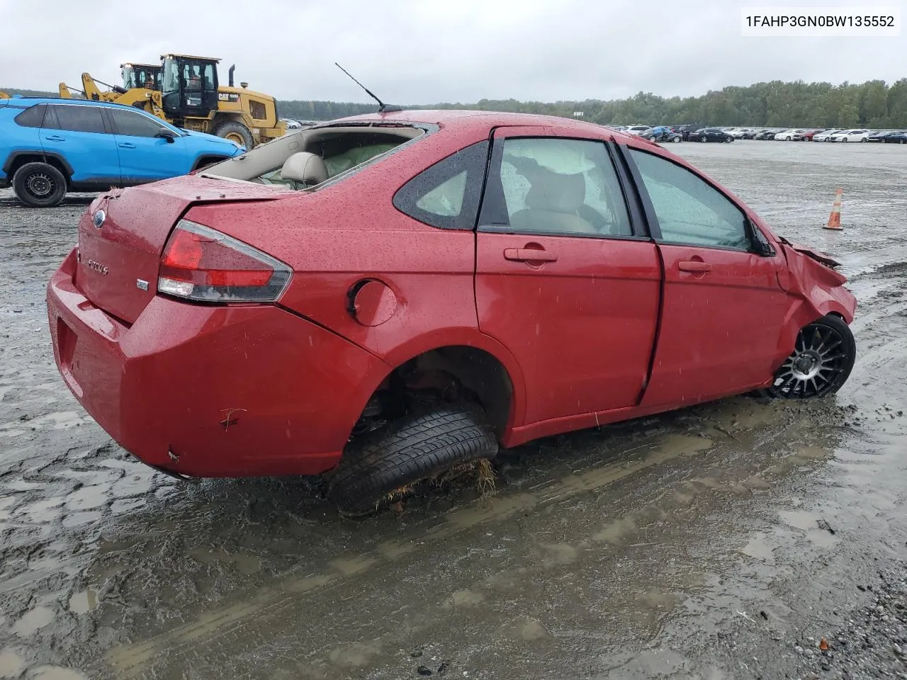 2011 Ford Focus Ses VIN: 1FAHP3GN0BW135552 Lot: 72040744